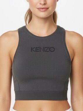 KENZO | Logo Cotton Crop Top Sz M
